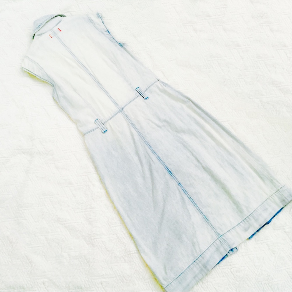 ***VINTAGE ACID WASH GUESS DRESS** - Picture 4 of 5